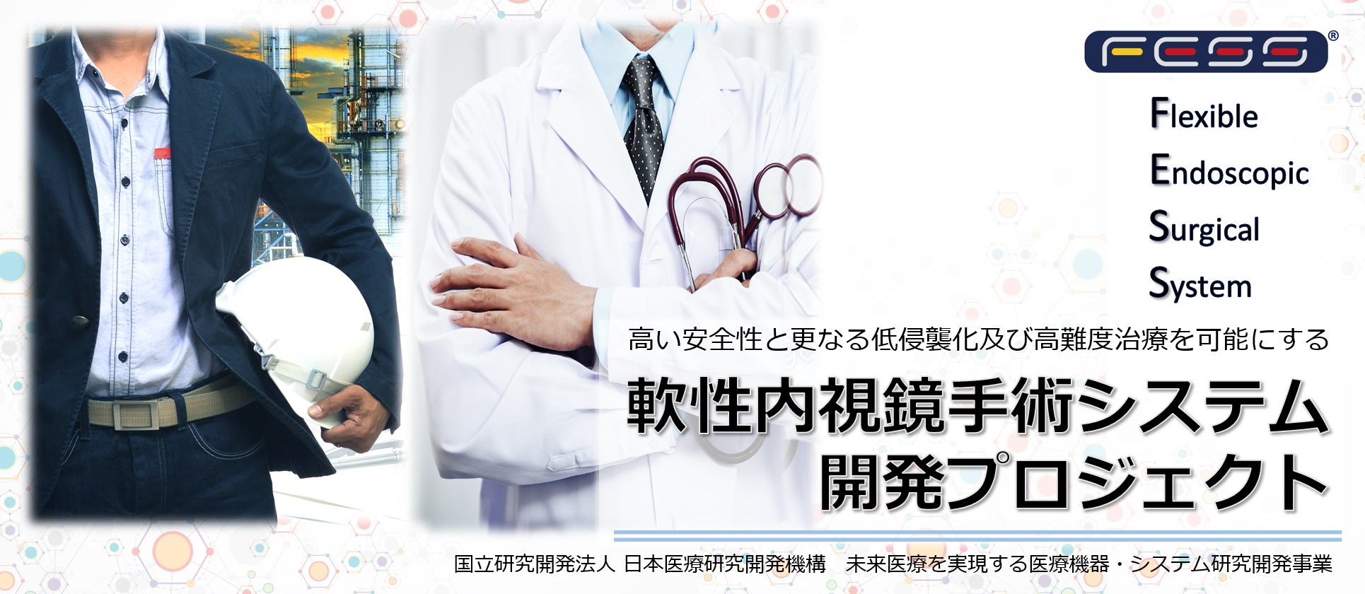 「Flexible Endoscopic Surgical System；FESS」トップ